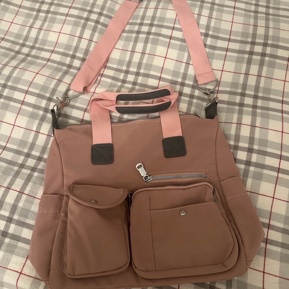 Forever Young Brown Patterned Interior Bag - image 1